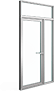Аллюминиевые двери